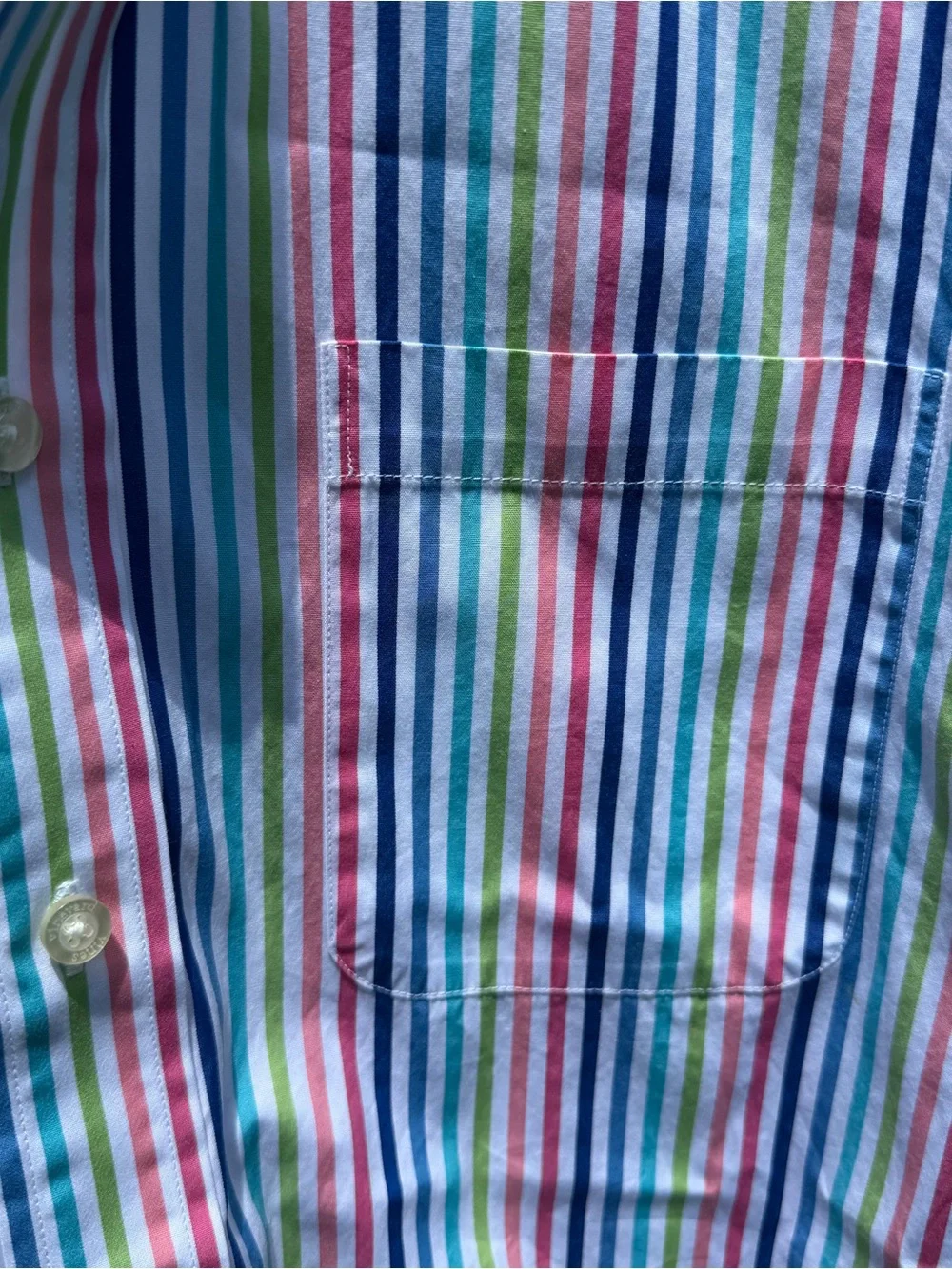 Vineyard Vines Multicolor Stripe Classic fit Murray Button-Down Shirt Size M